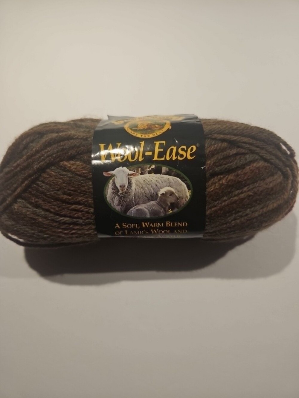 Lion Brand Wool-Ease Yarn One Skein Color No. Wood 232